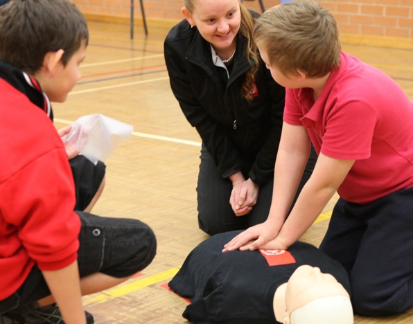 FIRST AID IN SCHOOLS