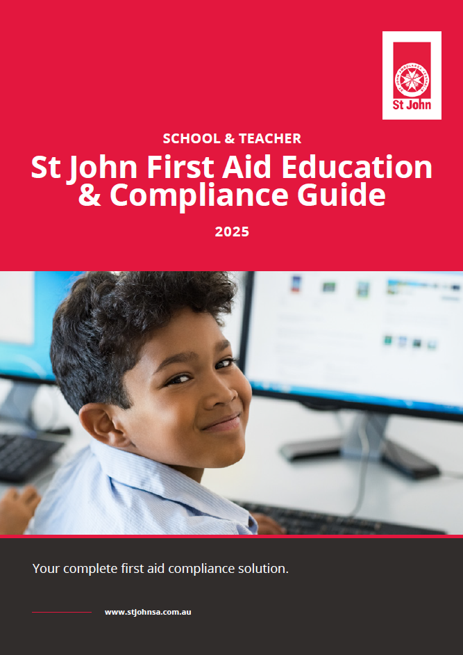St John SA School & Teacher First Aid Education & Compliance Guide 2025