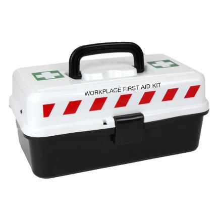 Small Workplace First Aid Kit - hard case